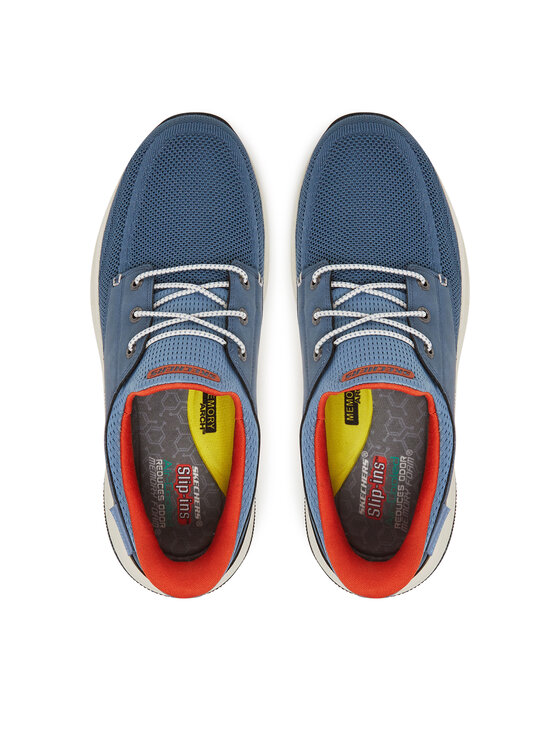 Skechers Skechers Sneakersy Meroe-Alden 205467/BLU Niebieski