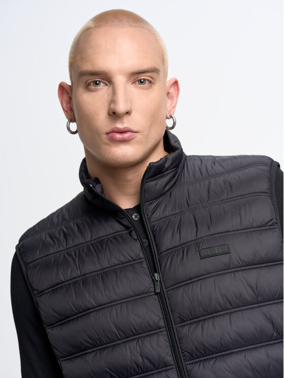 BIG STAR BIG STAR Kamizelka jaxoon_906 Czarny Basic Fit