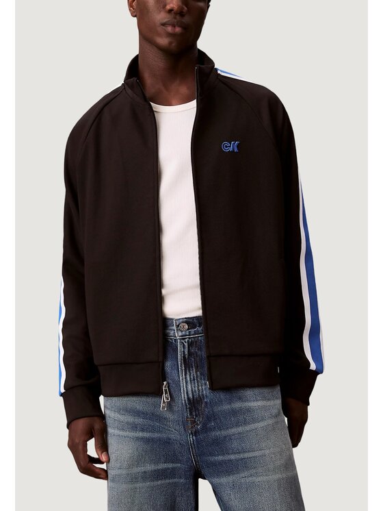 Calvin Klein Jeans Calvin Klein Jeans Felpa STRETCH TWILL TRACK Nero Stretch Fit