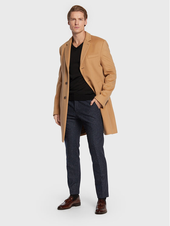 BOSS Boss Sweter Melba-P 50468261 Czarny Slim Fit
