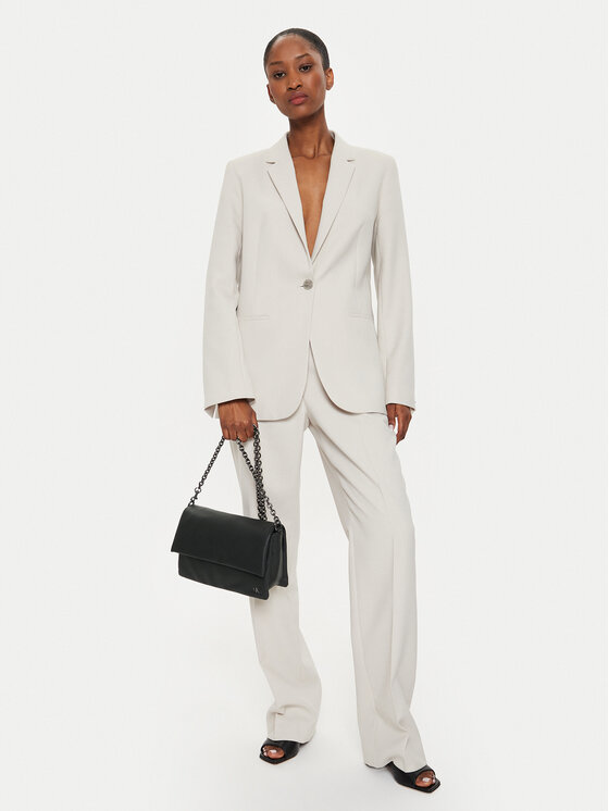 Calvin Klein Jeans Calvin Klein Jeans Ročna torba Micro Mono Ew Flap25 Pu K60K611947 Črna