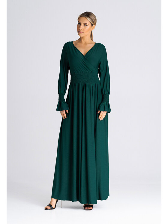 FIGL FIGLFIGL Vestito SUKIENKA M940 Verde Regular Fit