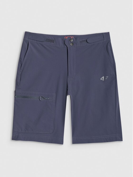 4F 4F Σορτς 4FWSS25TFSHF0954-22S Μαύρο Regular Fit