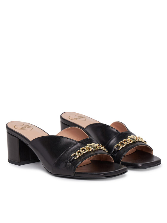 LOVE MOSCHINO LOVE MOSCHINO Nazouváky JA28475G0MIE0000 Černá