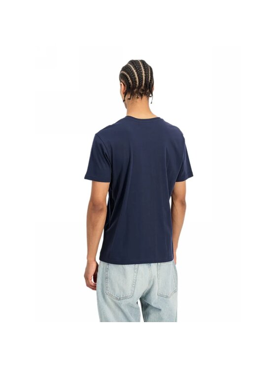 Alpha Industries Alpha Industries T-Shirt AI.266552 Granatowy Regular Fit