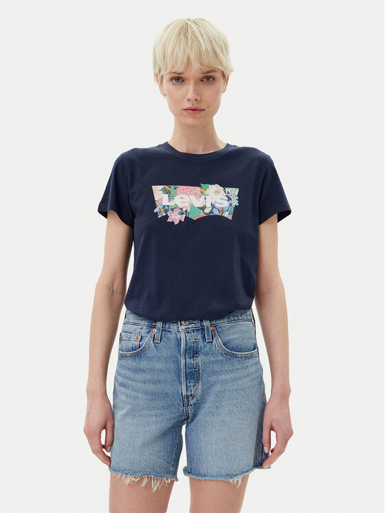 Levi's Tričko A2086-0361 Tmavomodrá Standard Fit