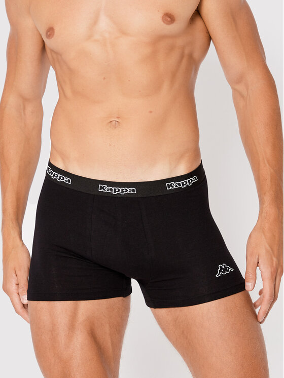 Kappa Kappa Set od 2 para bokserica 891199 Crna