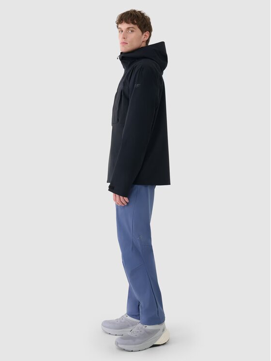 4F 4F Outdoorová bunda 4FWSS25TTJAM711-20S Čierna Regular Fit
