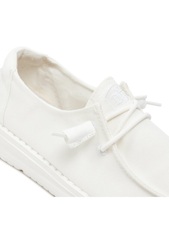 Hey Dude Hey Dude Туфлі Wendy Slub Canvas 40063-100 Білий