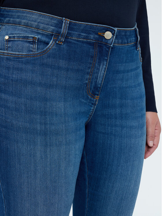 Fiorella Rubino Fiorella Rubino Jeansy P460T005149N024 Niebieski Skin Fit