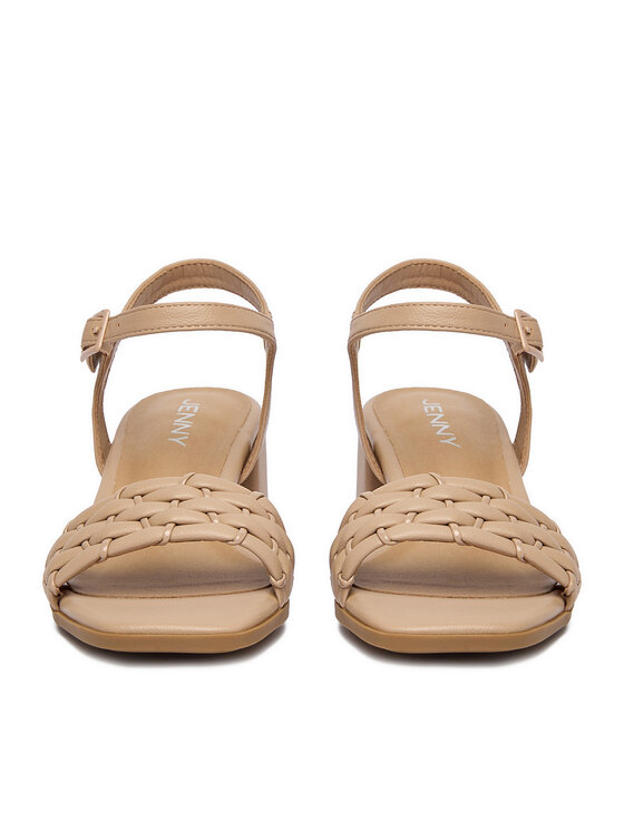 JENNY JENNY Sandały CEO-LBDS40469-15 Beżowy
