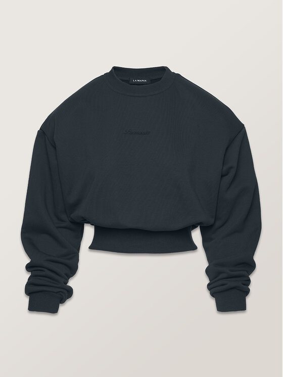 La Mania La Mania Felpa HARDY Nero Classic Fit