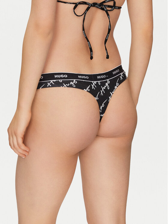HUGO HUGO Stringtanga 50510622 Schwarz