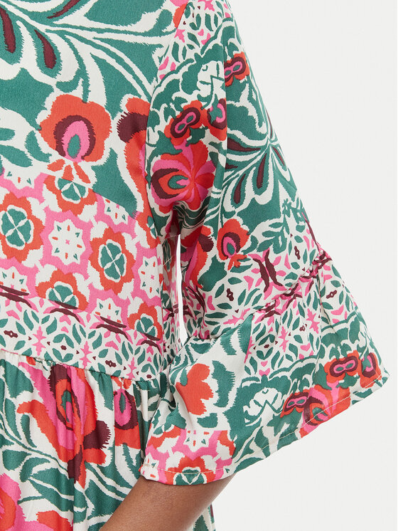 Iconique Iconique Poletna obleka Morena IC26-094 Pisana Relaxed Fit