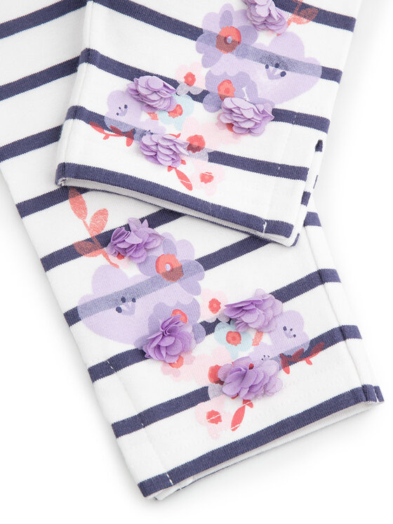 Coccodrillo Coccodrillo Легінси WC5122301HGN Білий Slim Fit