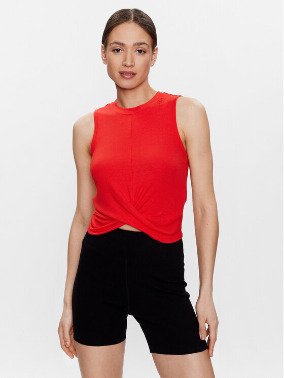 Női Felső DKNY Sport, Méret: L, Piros, DP3T9264