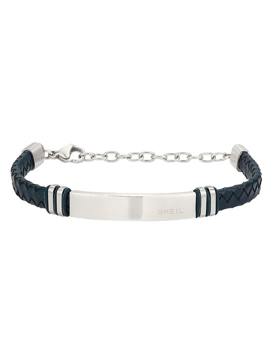 Breil Breil Bracciale LEATHER TWINE Blu