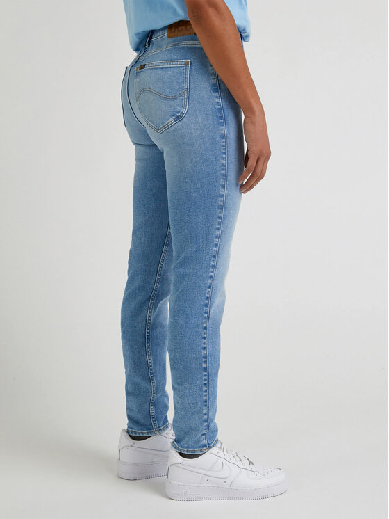 Lee Lee Jeansy L626GUB43 112333697 Niebieski Skinny Fit