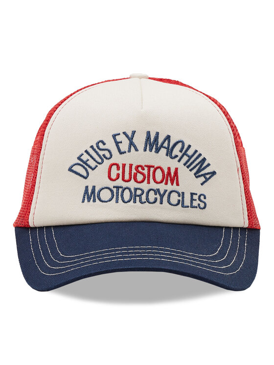 DEUS EX MACHINA Crimson Trucker in black