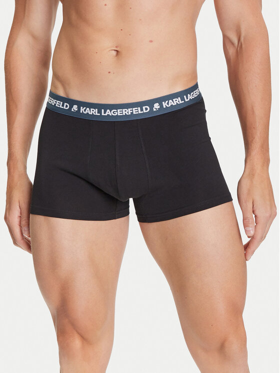 KARL LAGERFELD KARL LAGERFELD Set di 3 boxer A1M47021 Nero
