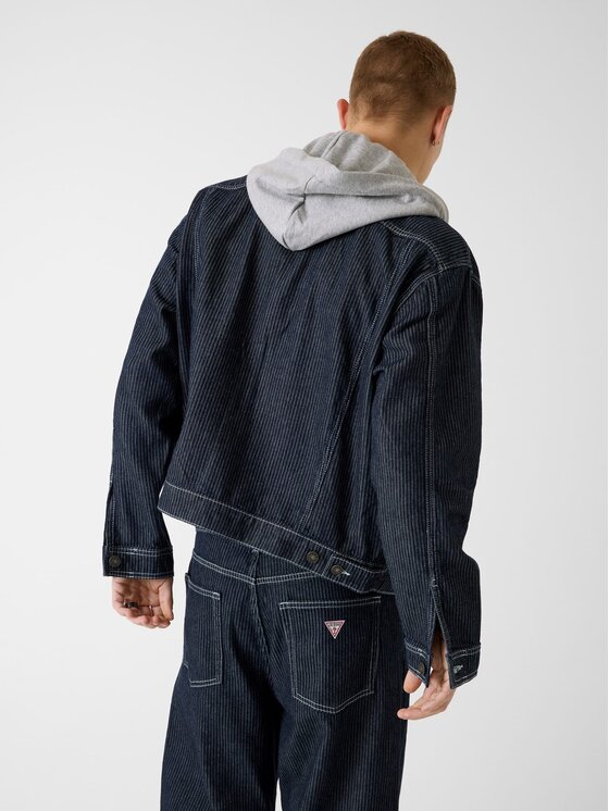 Guess Jeans Guess Jeans Bunda pro přechodné období 181632 Šedá Classic Fit