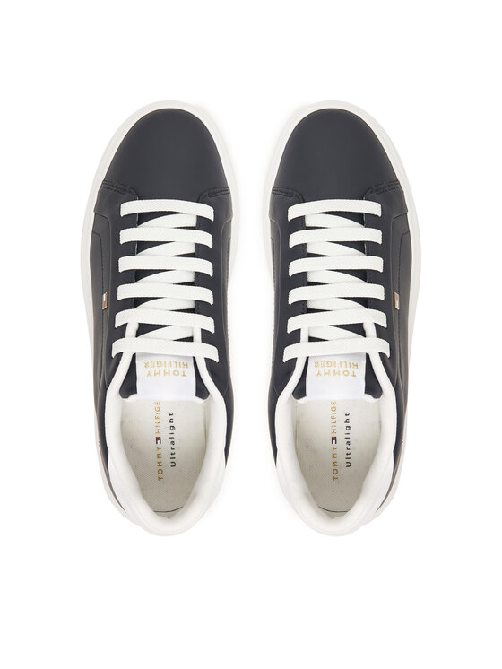 Tommy Hilfiger Tommy Hilfiger Sneakersy Icon Court Light Weight FW0FW08948 Granatowy