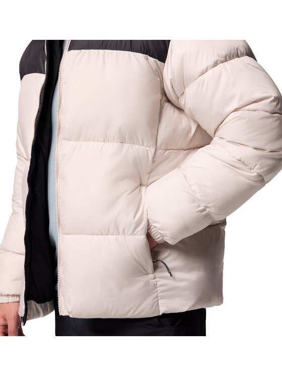 Columbia Columbia Kurtka puchowa 208685 Beżowy Regular Fit