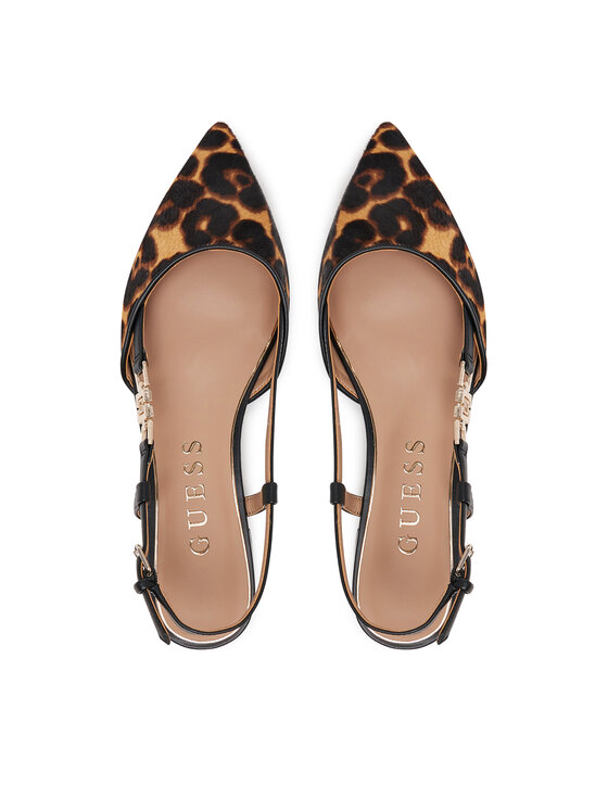 Guess Guess Sandali FLTFRY LEP05 Rjava