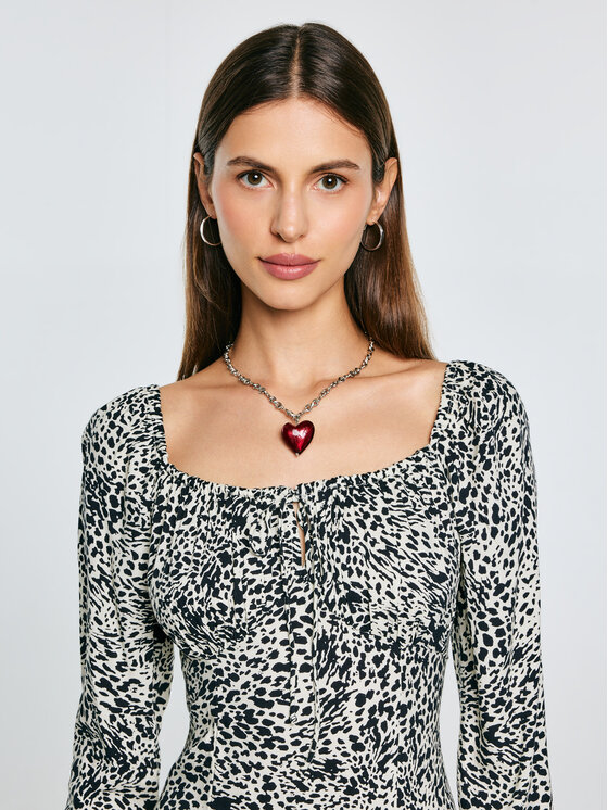 BIG STAR BIG STAR Sukienka codzienna KIARA Czarny Slim Fit