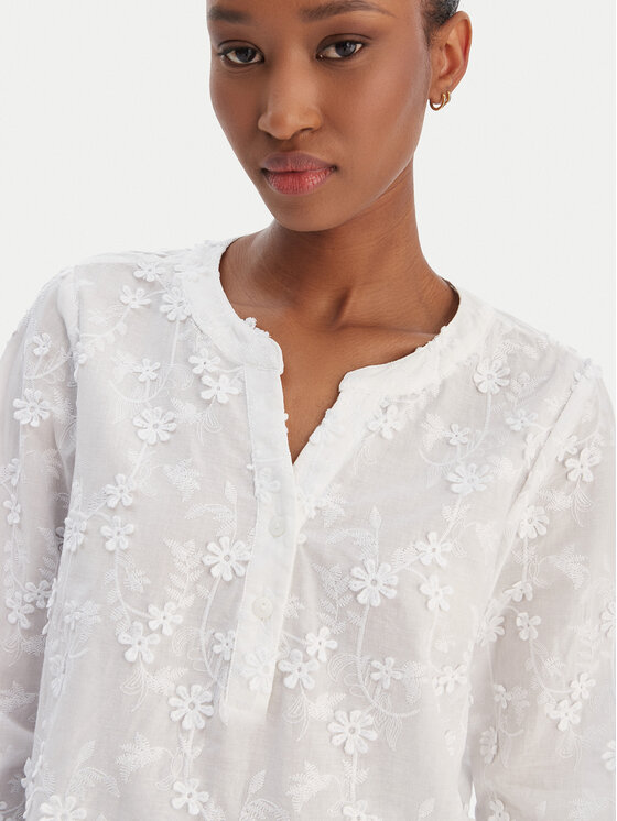 Tatuum Tatuum Bluse Relia T2501.044 Weiß Regular Fit