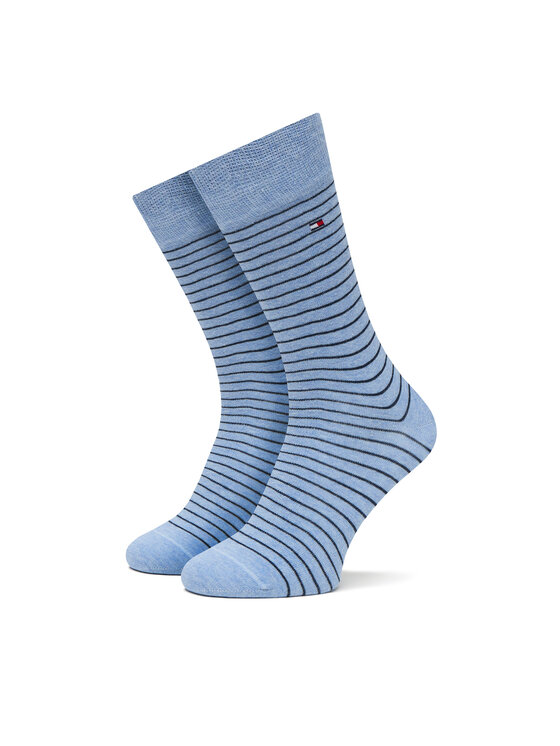 Tommy Hilfiger Tommy Hilfiger Set di 2 paia di calzini lunghi da uomo 100001496 Blu