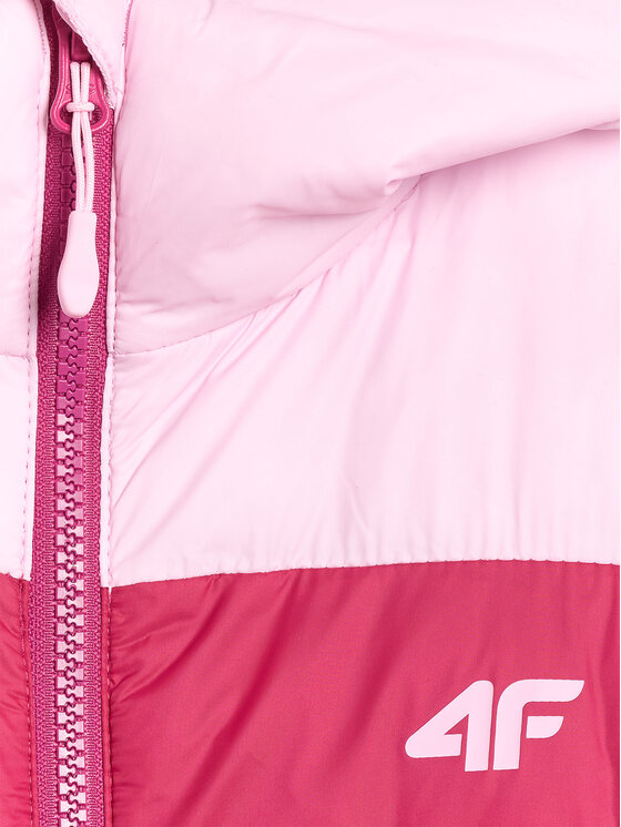 4F 4F Kurtka puchowa OUTERWEAR Różowy Regular Fit