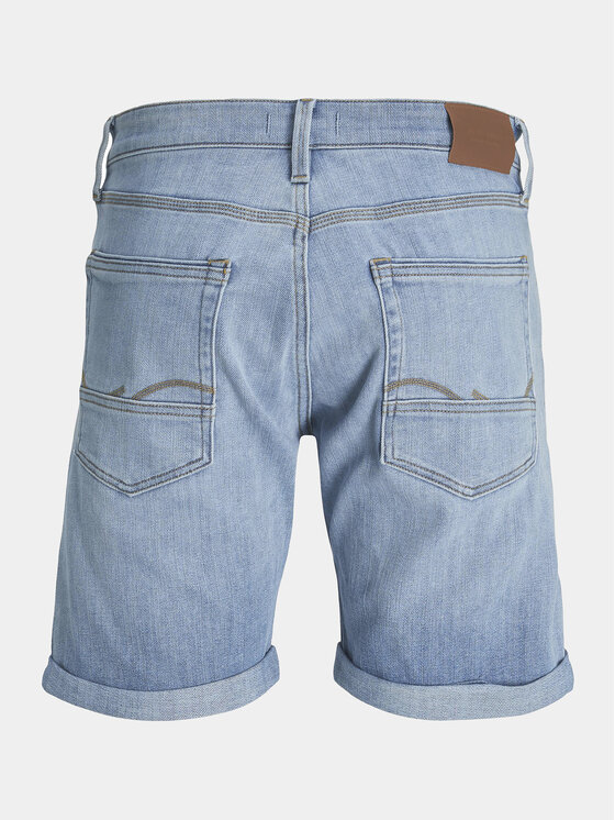 Jack&Jones Jack&Jones Džinsiniai šortai Chris 12249095 Mėlyna Relaxed Fit