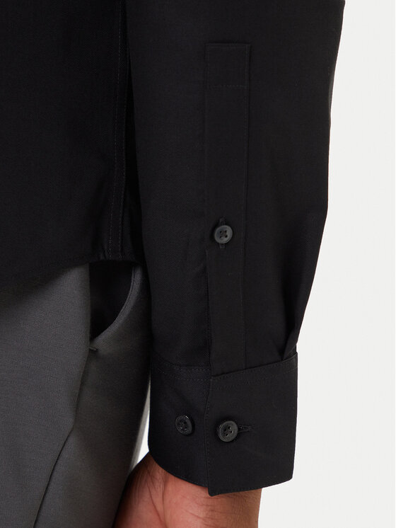Calvin Klein Calvin Klein Риза LV019EU053 Черен Slim Fit