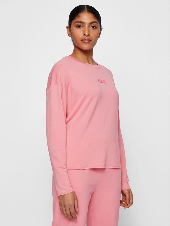 BOSS Boss Blúz C_Elina_Active 50456738 Rózsaszín Relaxed Fit