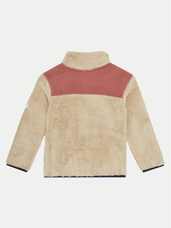 ZigZag ZigZag Bluza Dotson Teddy Fleece Z243020 Beżowy Regular Fit
