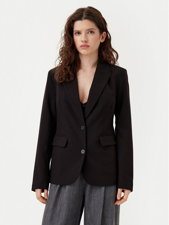 ONLY ONLY Švarkas Raven 15338389 Juoda Slim Fit