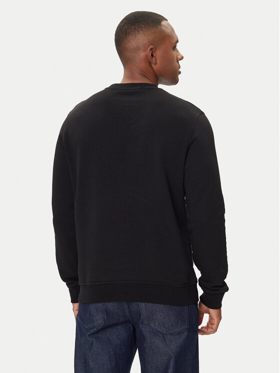 KARL LAGERFELD KARL LAGERFELD Džemperis ar kapuci 705091 554917 Melns Regular Fit
