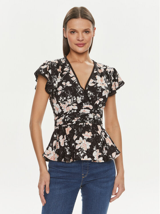 Guess Bluză W4GH61 WG4T2 Colorat Regular Fit