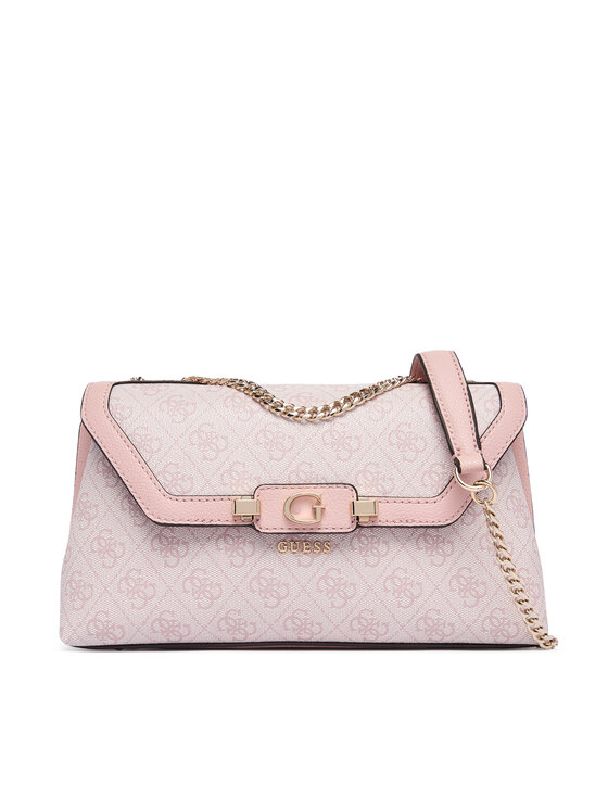 Guess Guess Дамска чанта Lindsey HWSG97 49210 Светлорозов