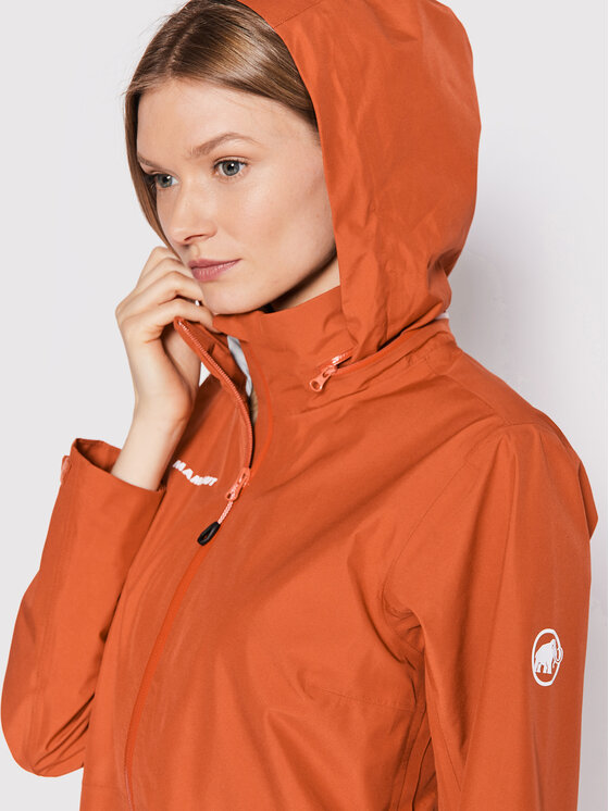 Mammut Mammut Kurtka hardshell Ayako Tour HS Hooded 1010-28580-2249-113 Pomarańczowy Regular Fit