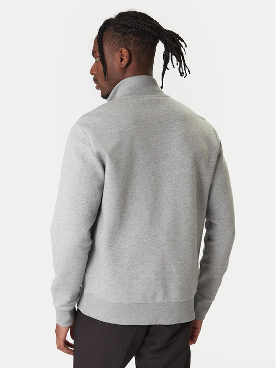 BOSS BOSS Mikina Skaz 50555496 Stříbrná Regular Fit