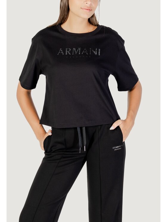Armani Exchange Armani Exchange T-shirt XW001364 AF15085 Nero Casual Fit