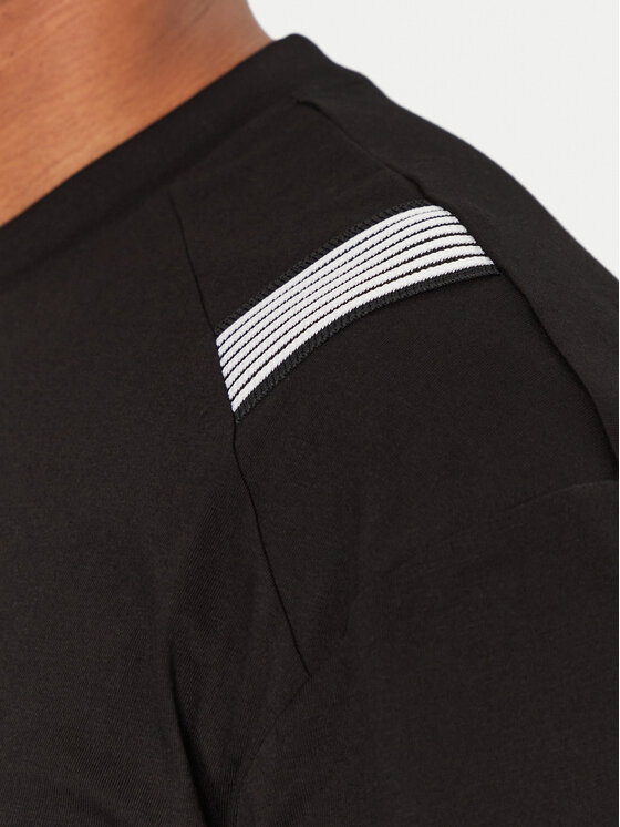 EA7 Emporio Armani EA7 Emporio Armani T-shirt 7M000266 AF10375 UC001 Crna Regular Fit