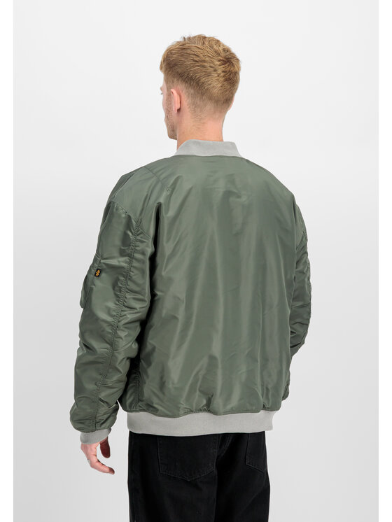 Alpha Industries Alpha Industries Kurtka bomber MA-1 CS Bomber Jacket Zielony Loose Fit