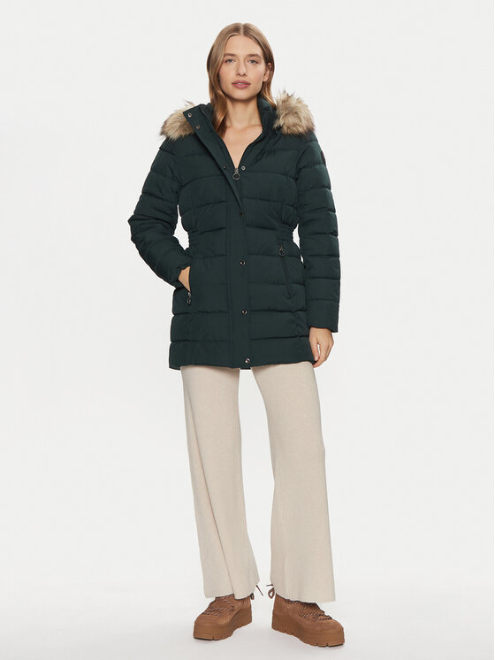 ONLY ONLY Зимно яке New Luna 15304781 Зелен Regular Fit