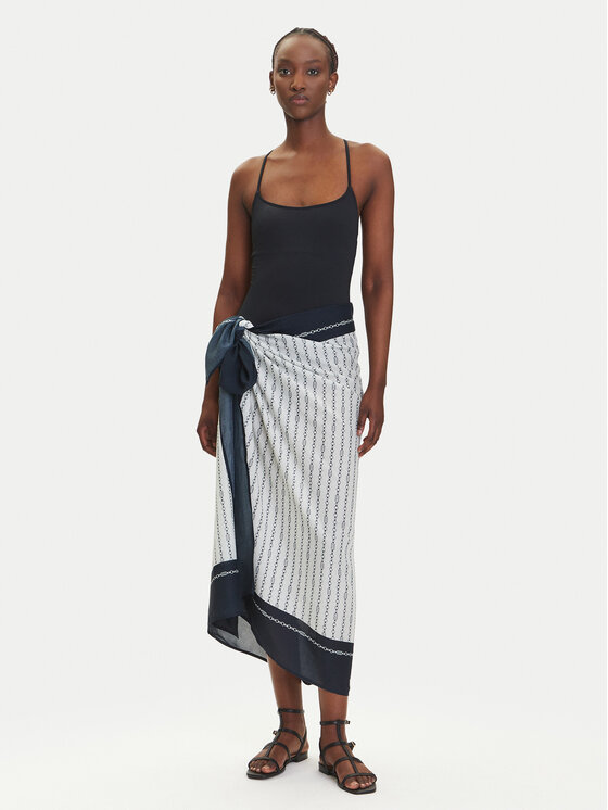 Tommy Hilfiger Tommy Hilfiger Pareo UW0UW05862 Écru