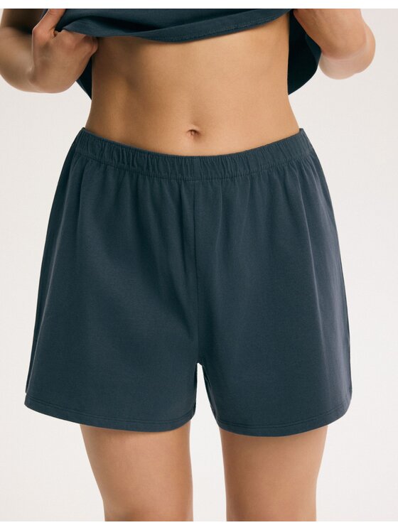Esotiq Esotiq Piżama 45299 Szary Regular Fit