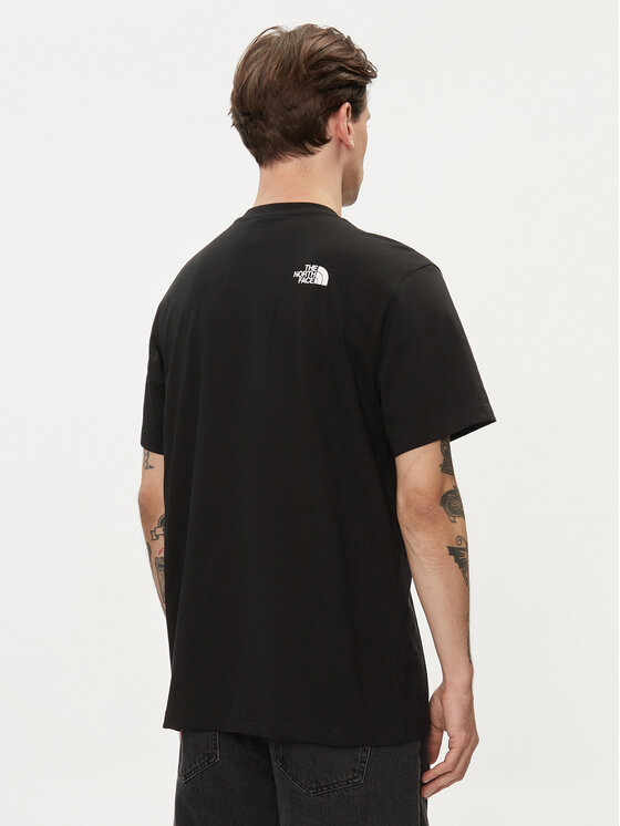 The North Face The North Face Tricou Simple Dome NF0A87NG Negru Regular Fit