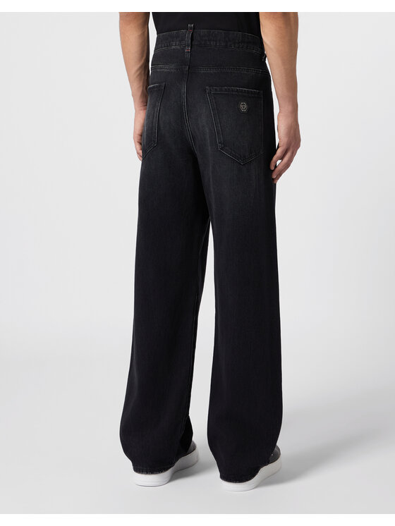 PHILIPP PLEIN PHILIPP PLEIN Jeans 31242 Nero Loose Fit
